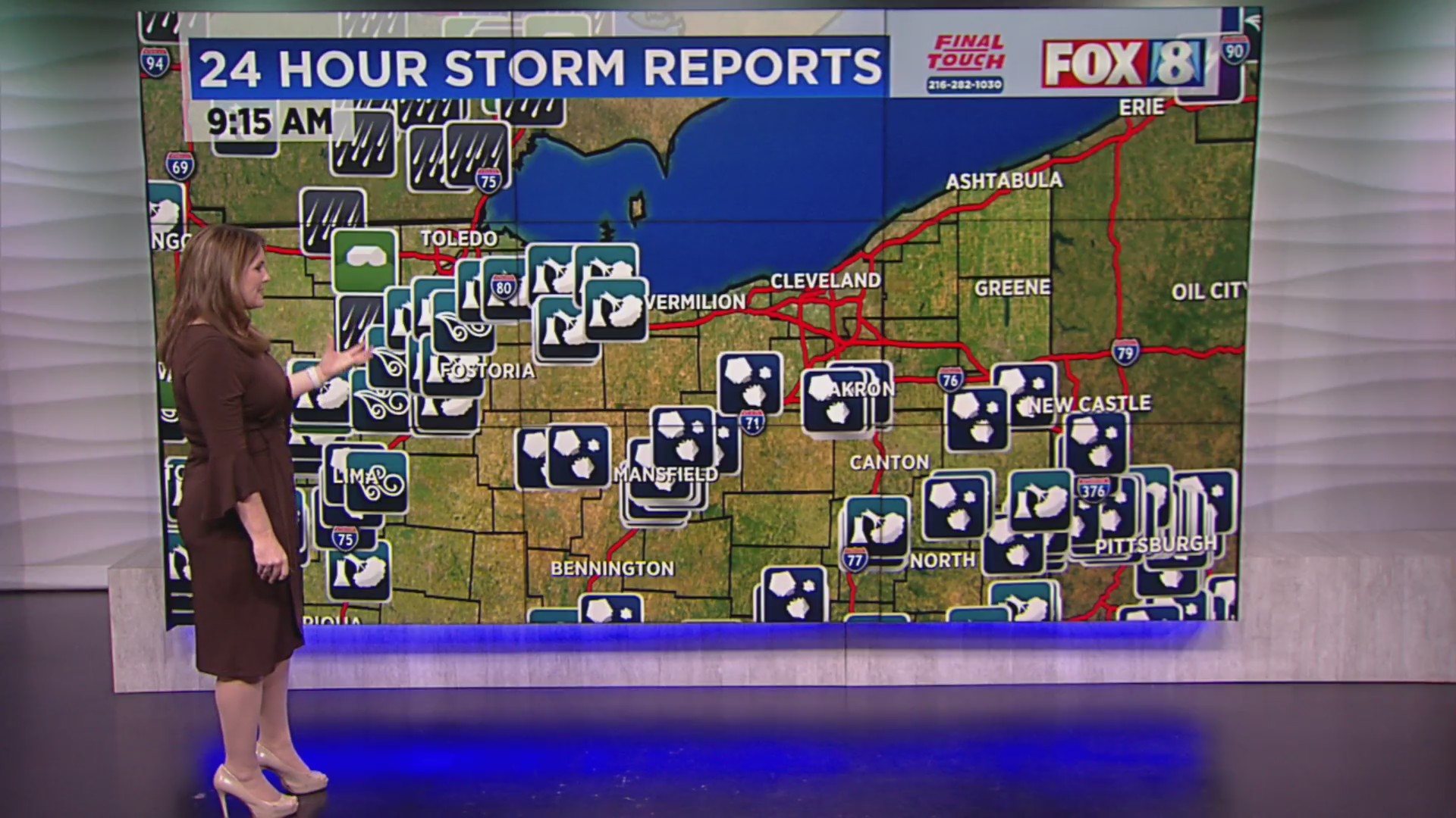 Steady rain this weekend – then snow – Fox 8 Cleveland WJW
