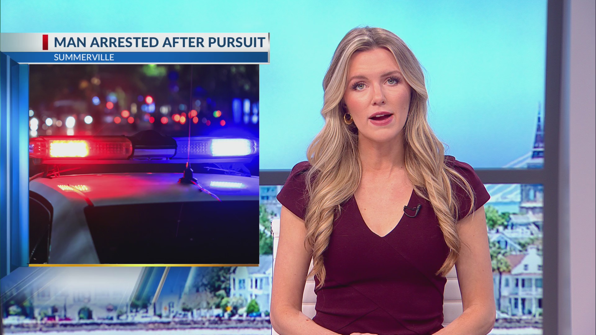 Man arrested after pursuit with Summerville PD – WCBD News 2