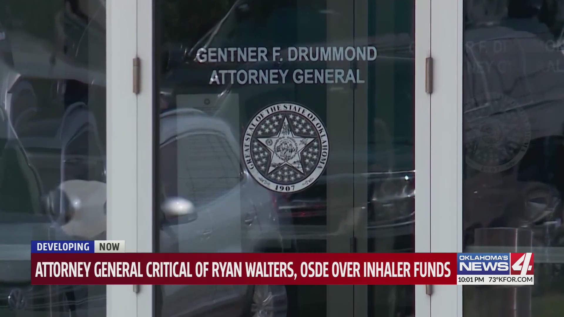 Attorney General Critical Of Ryan Walters Osde Over Inhaler Funds