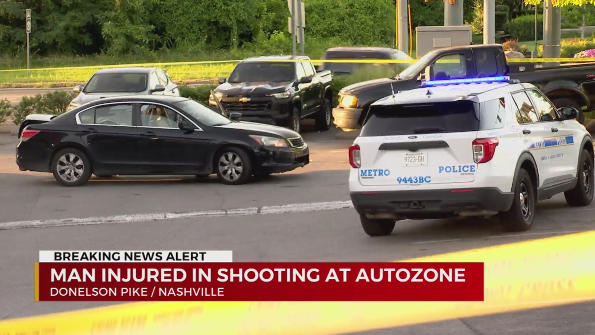 Man injured in shooting at Nashville, TN AutoZone WKRN News 2