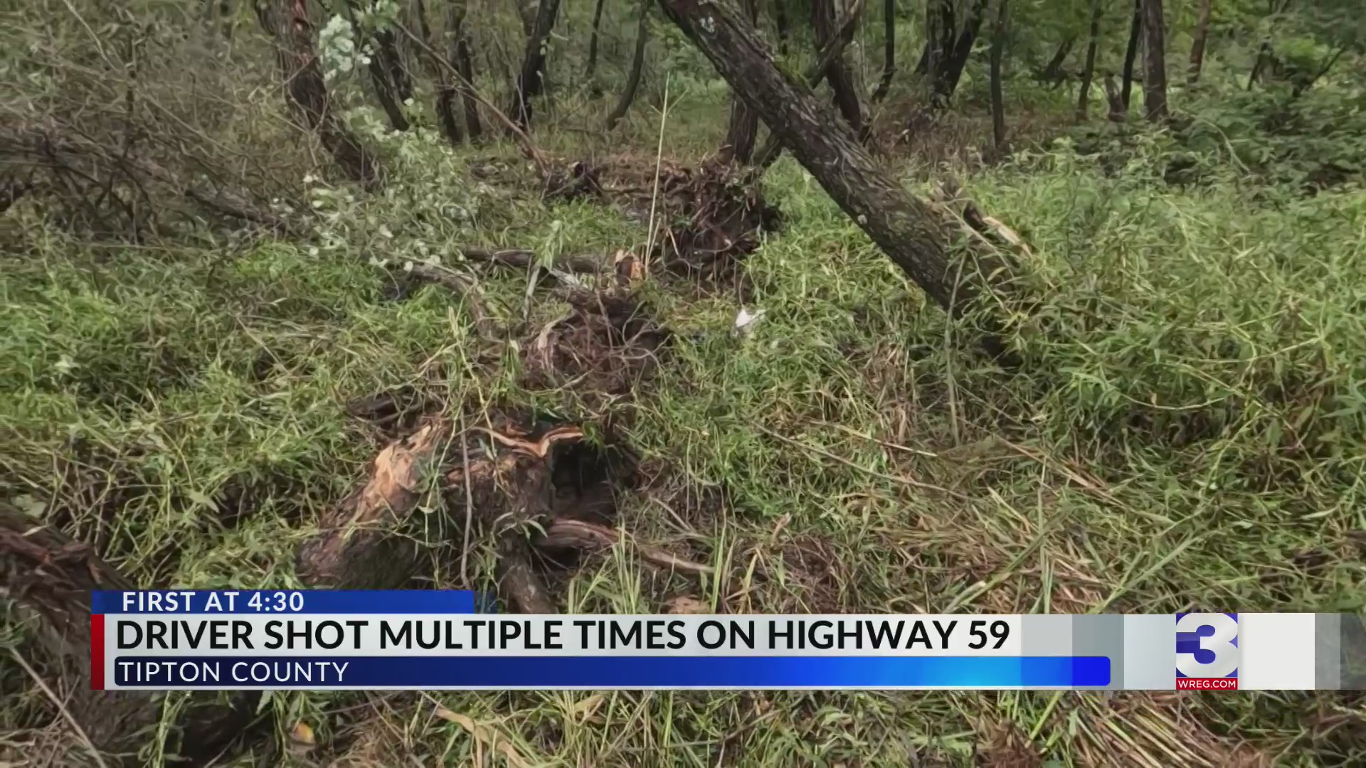 Driver shot multiple times on Highway 59 – WREG.com