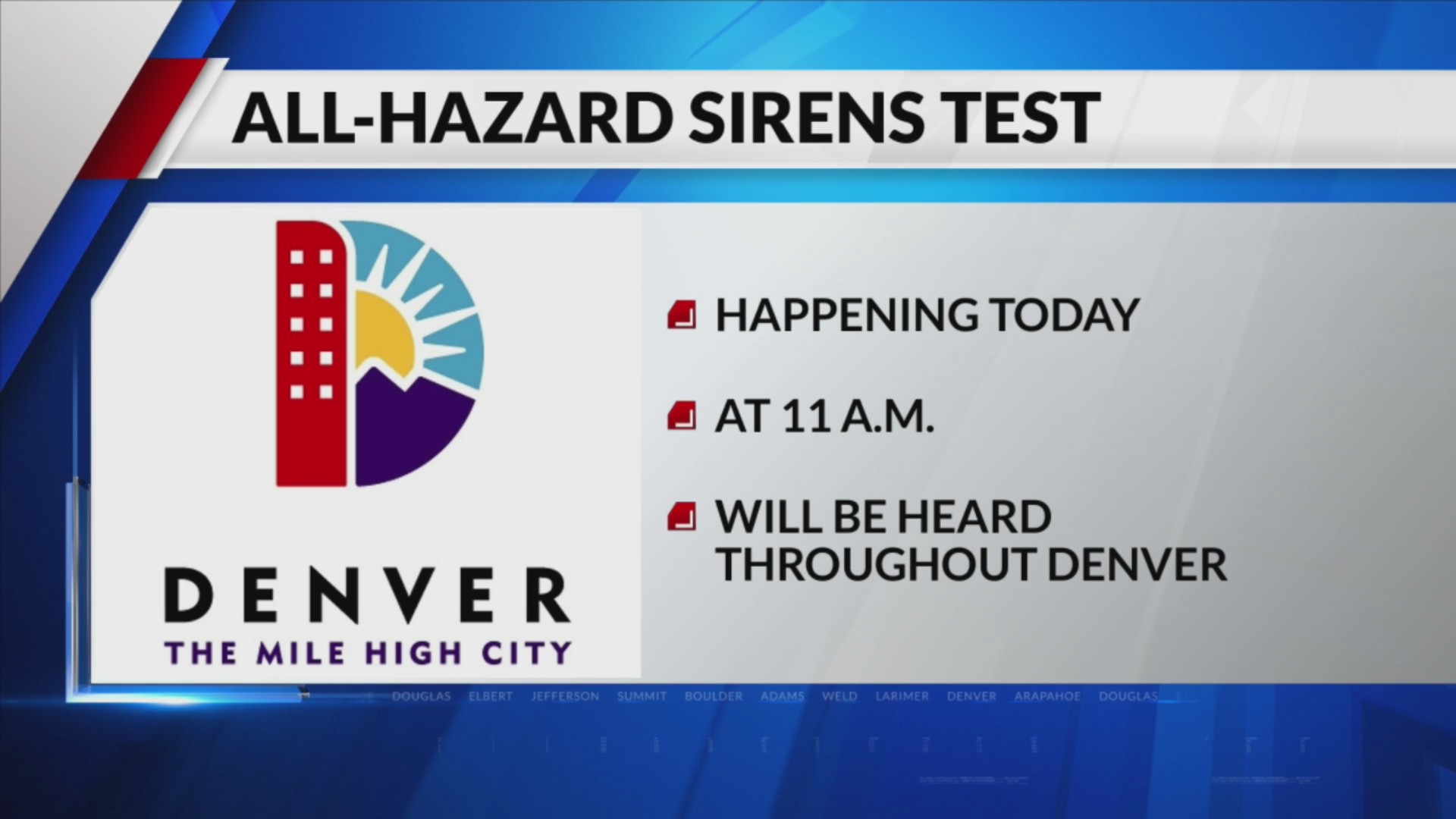 What’s that sound? Denver Emergency Management to test outdoor sirens ...