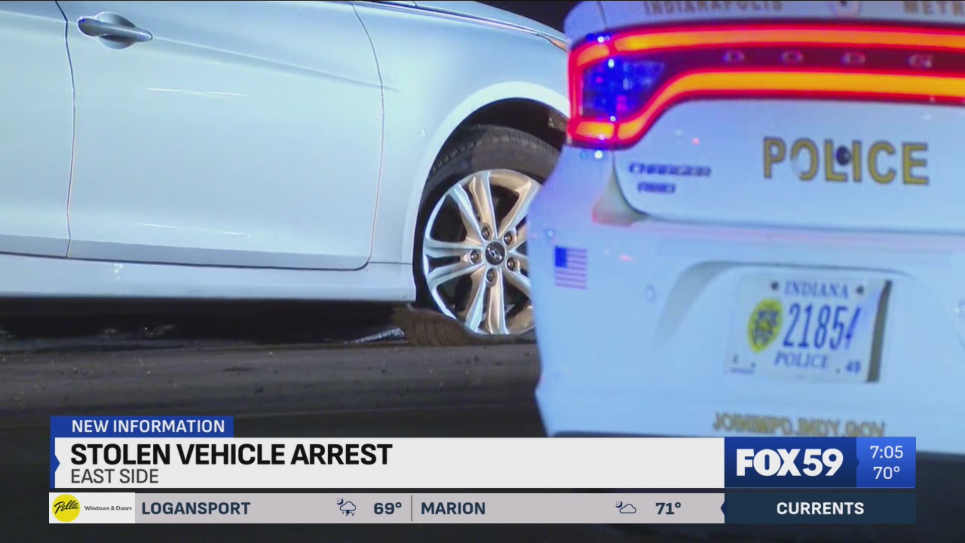 Juvenile suspect arrested after early morning chase on east side – Fox 59