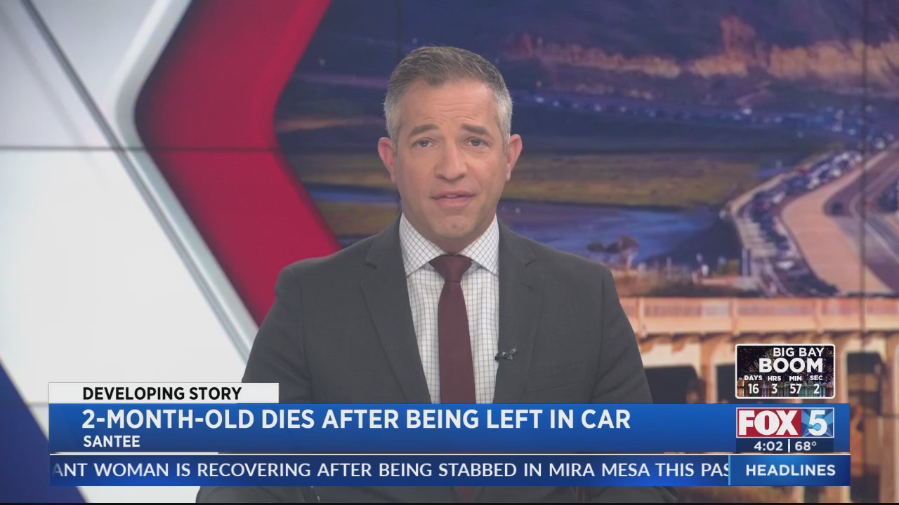 Infant dies after being left in car – FOX 5 San Diego & KUSI News