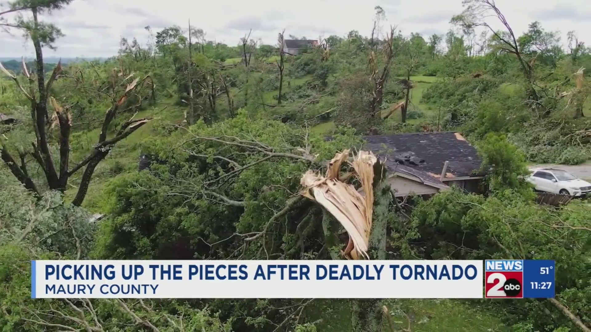 Picking up the pieces after deadly Maury County tornado – WKRN News 2