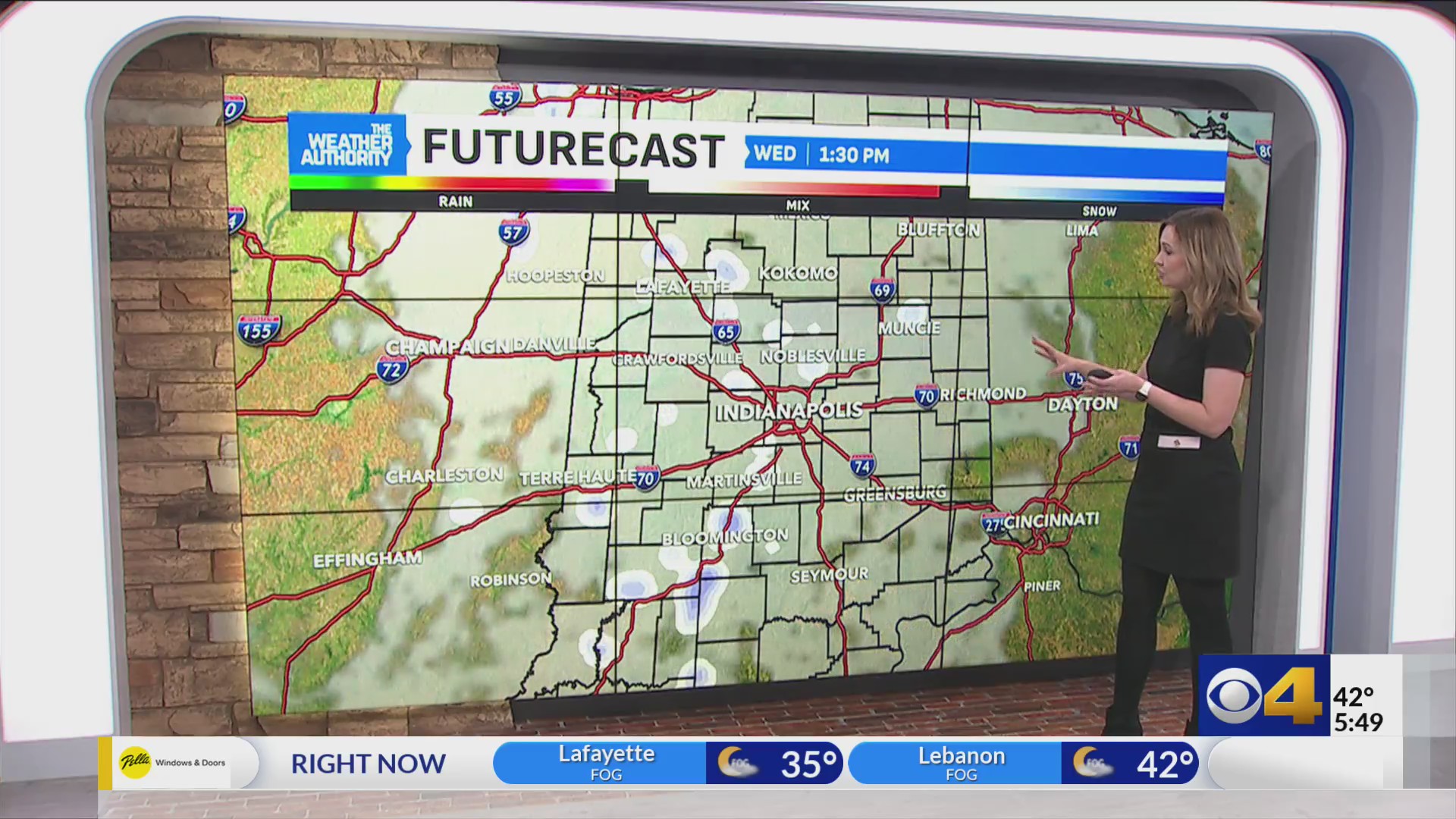 Temperatures trend cooler with snow chances coming – Fox 59
