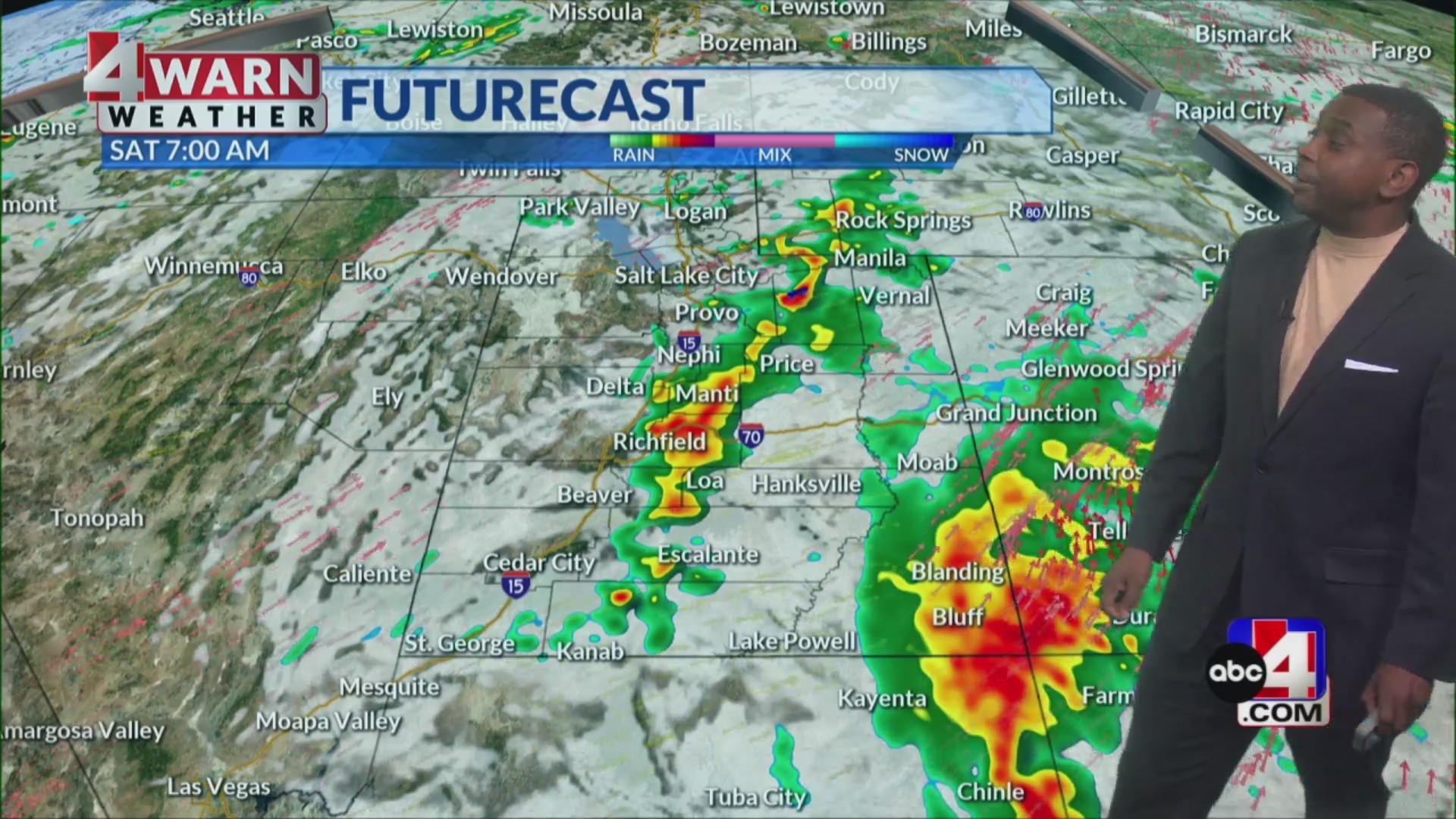The flood threat continues for Utah through Saturday evening, as more ...