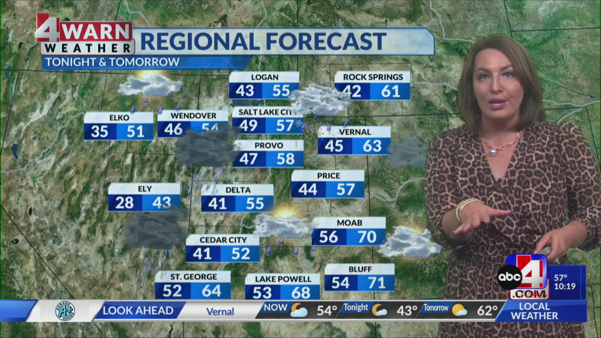 More October moisture with storms and showers for the midweek – ABC4 Utah