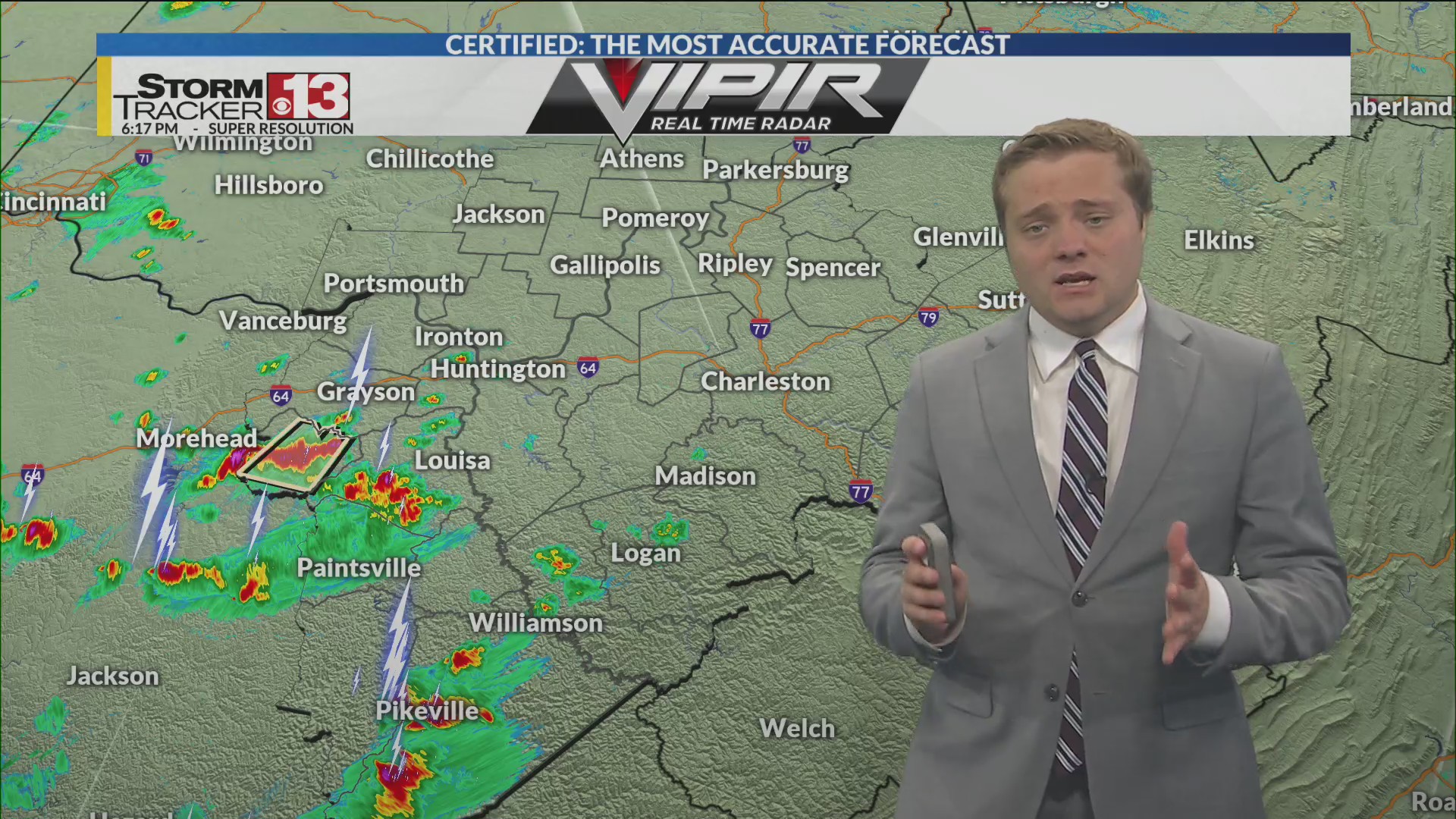 Some evening showers and warming up – WOWK 13 News