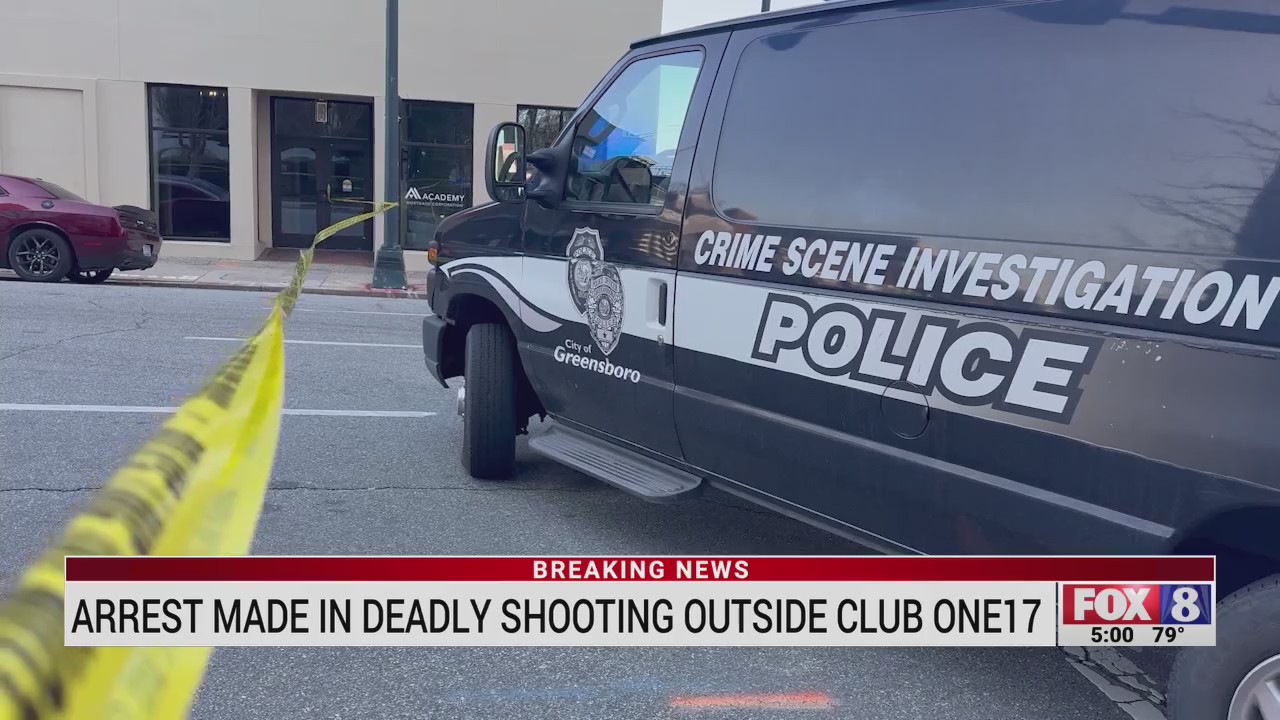 Arrest made in deadly shooting outside Greensboro club – FOX8 WGHP