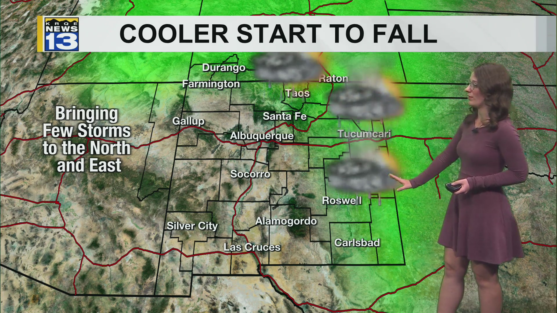 Fall begins tomorrow with cooler temperatures – KRQE NEWS 13 – Breaking ...