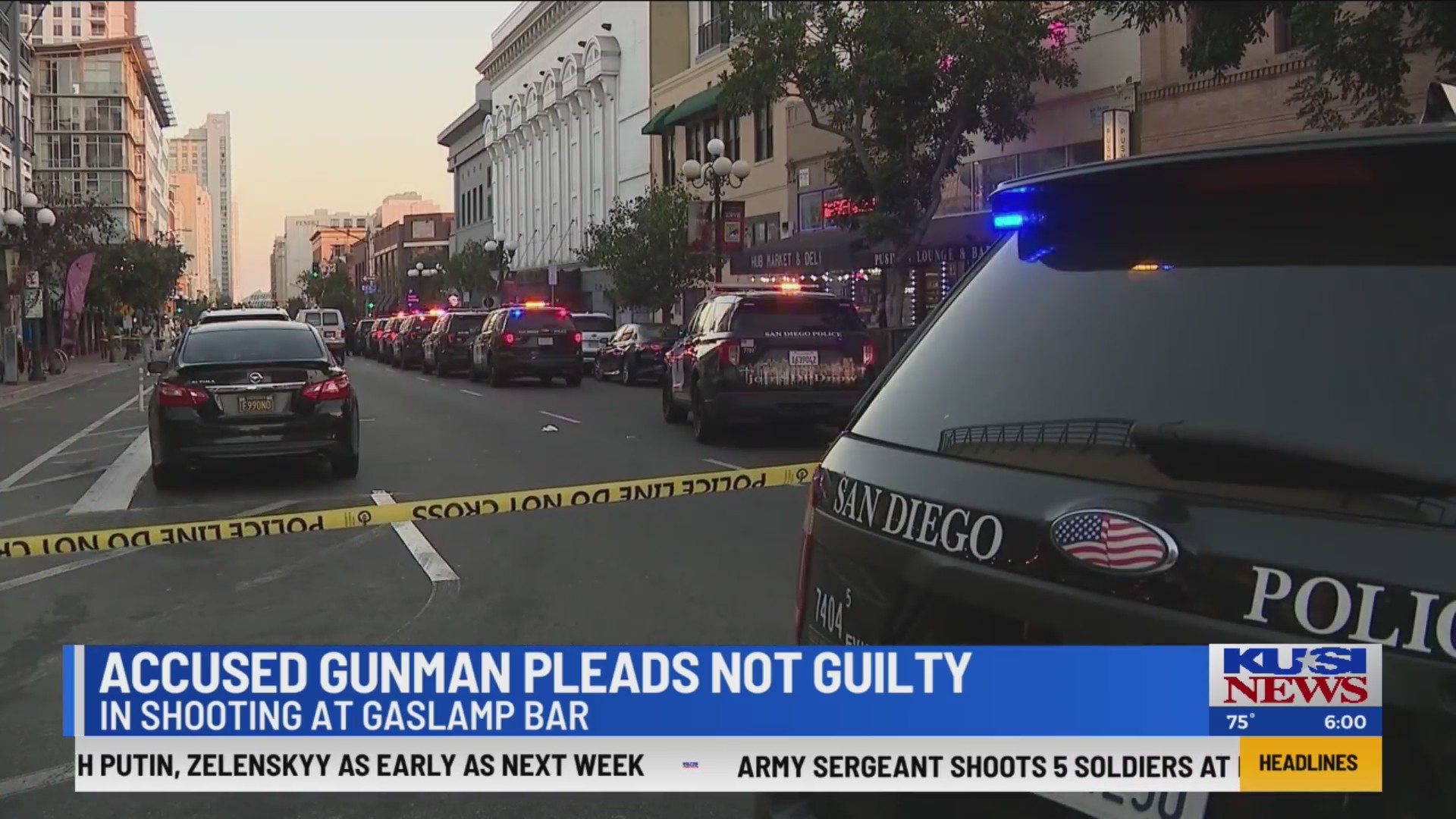 Accused gunman pleads not guilty – FOX 5 San Diego & KUSI News