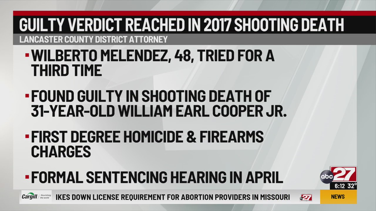 Man found guilty in 2017 shooting death of Lancaster man – ABC27