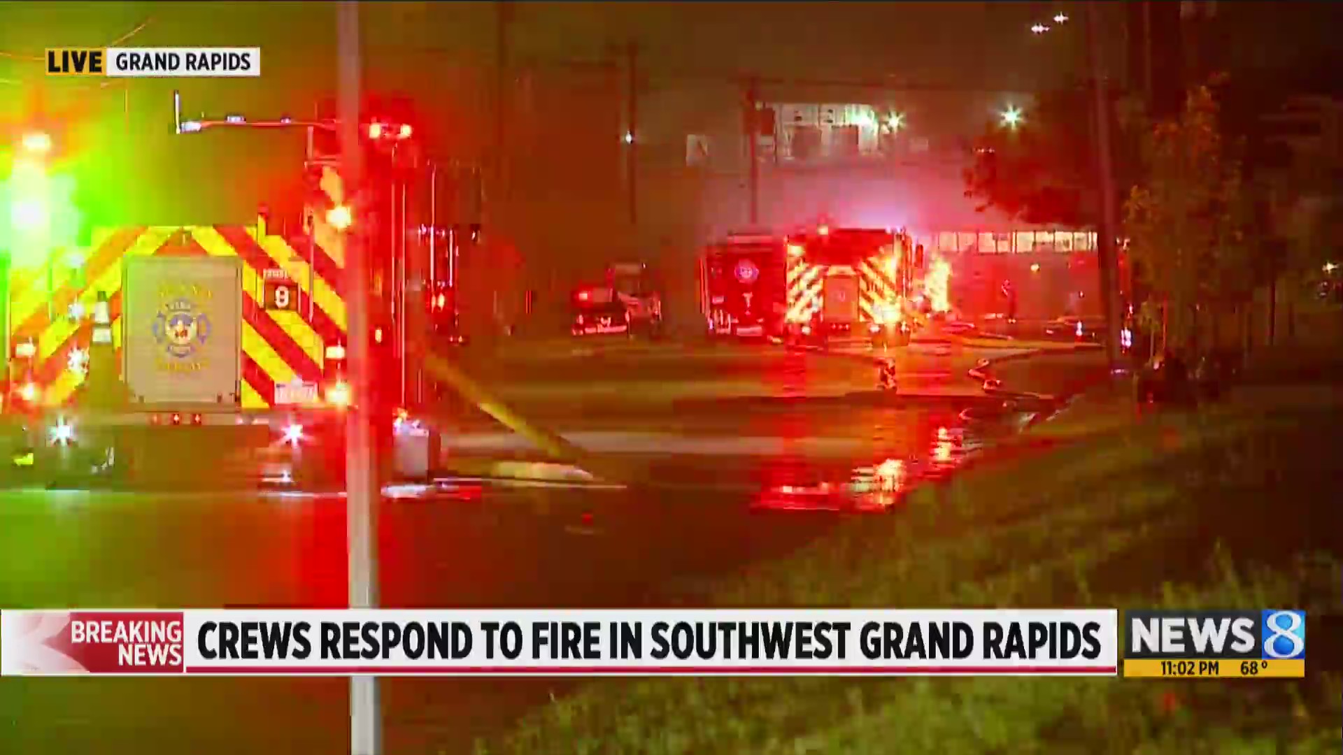 Firefighters respond to fire in Grand Rapids – WOODTV.com