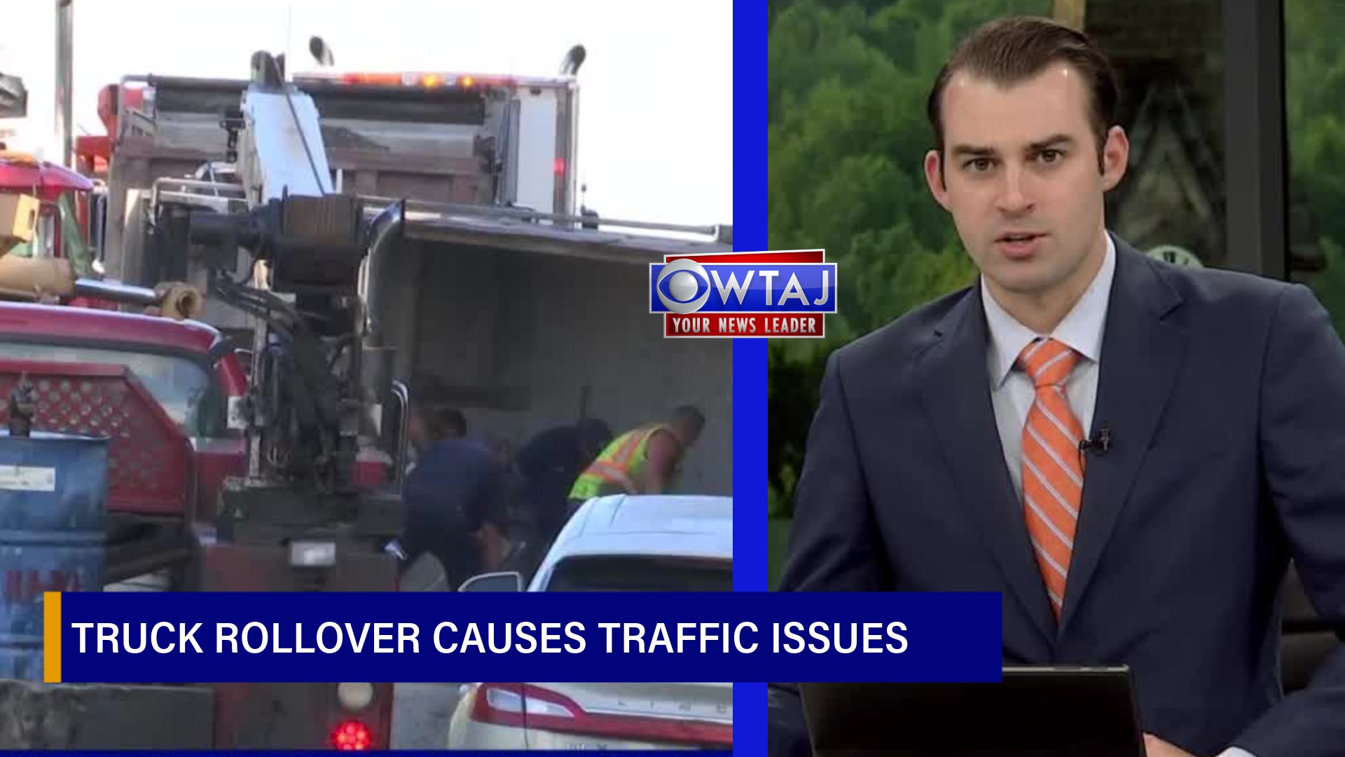 Truck rollover causes traffic issues in Clearfield County – WTAJ – www ...