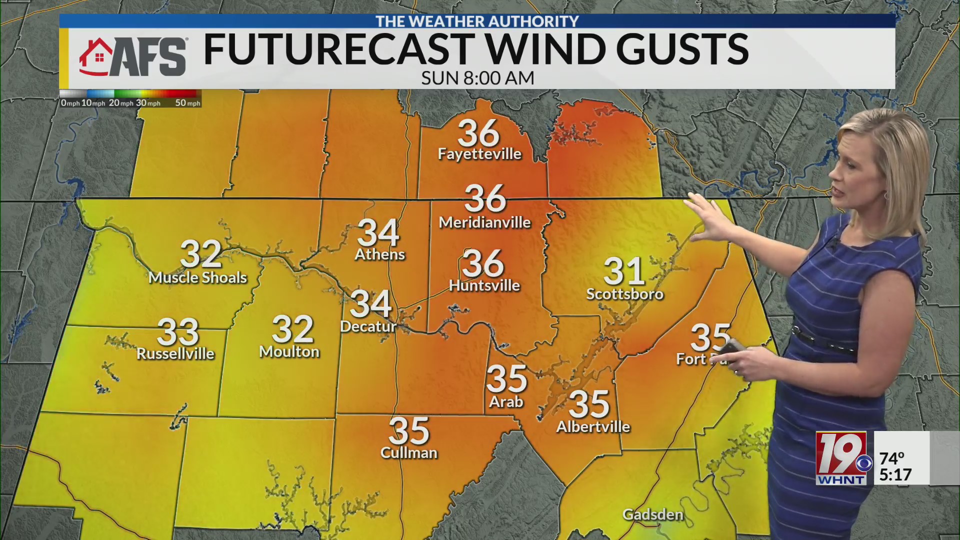 News 19 at 5 p.m. – WHNT.com
