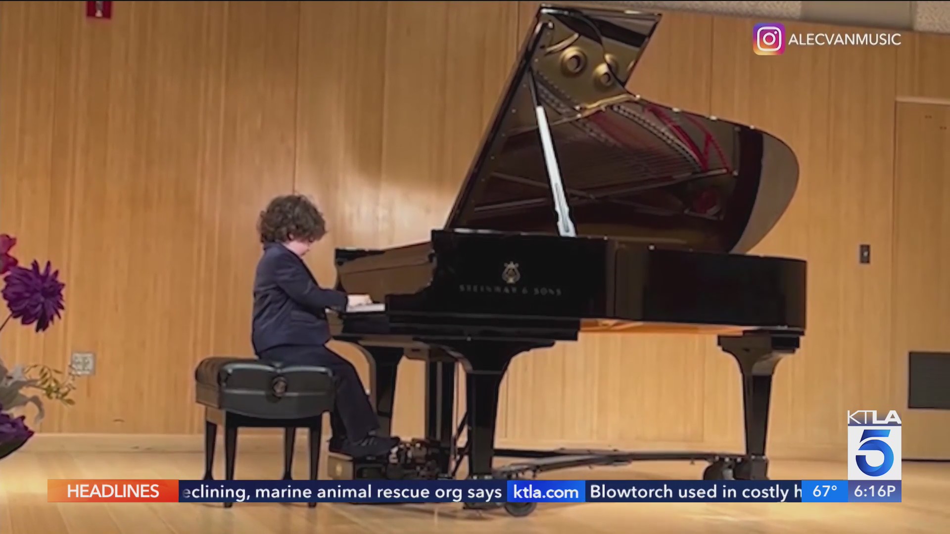 Progy Map 5-year-old SoCal piano prodigy nicknamed “Baby Mozart” – KTLA