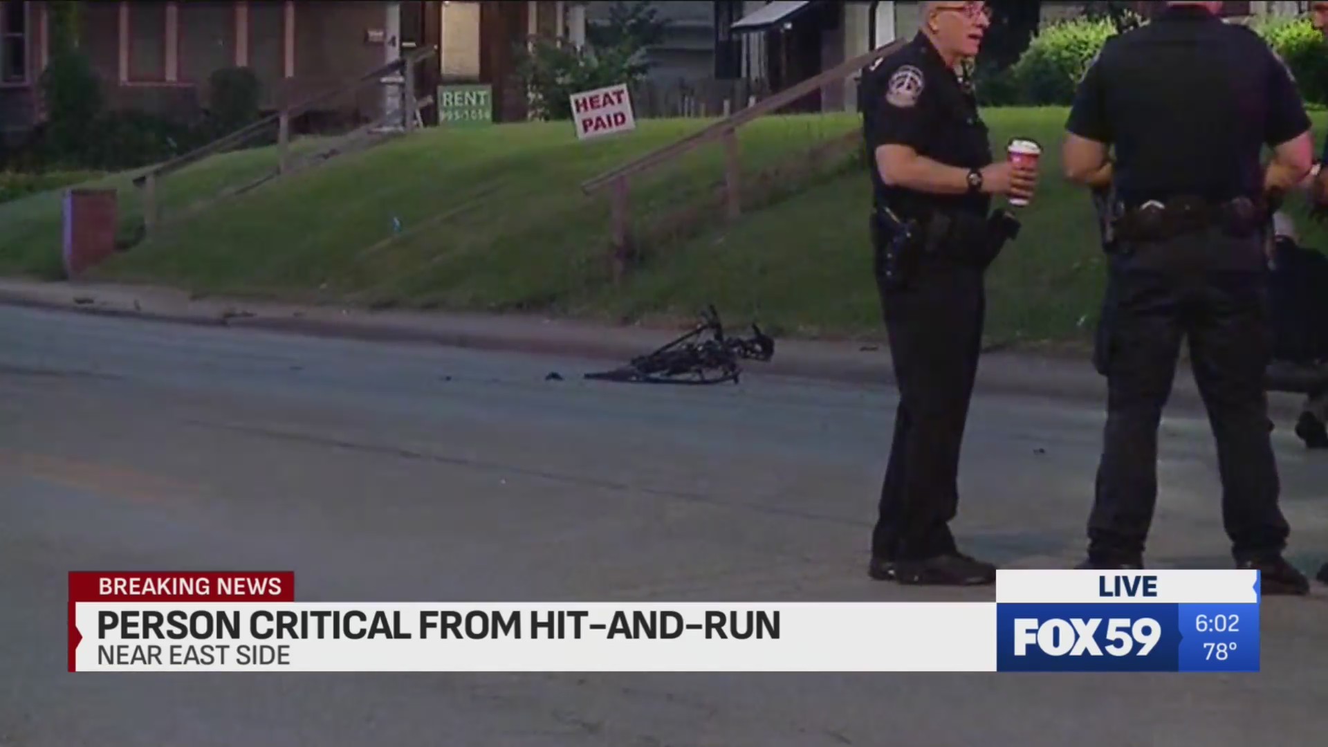 Person critically injured in near east side hit-and-run crash – Fox 59