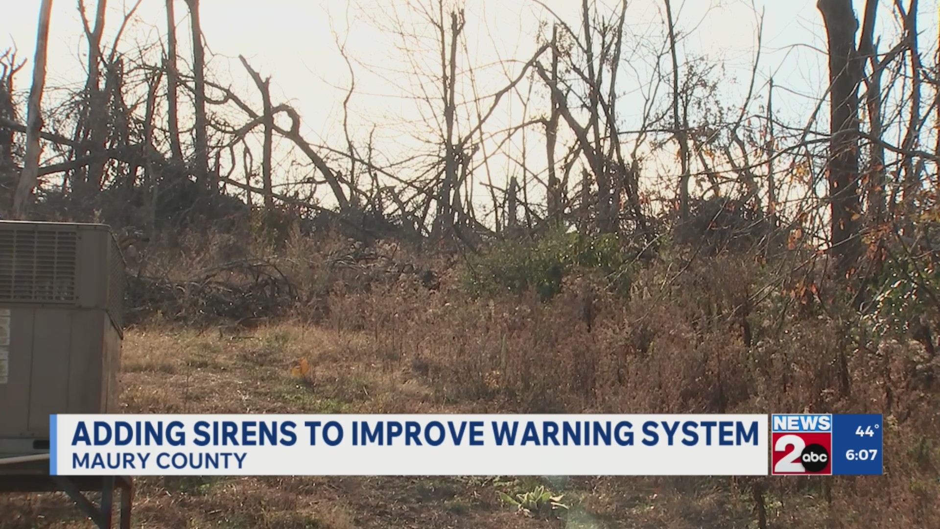 Maury County adds tornado sirens for safety – WKRN News 2