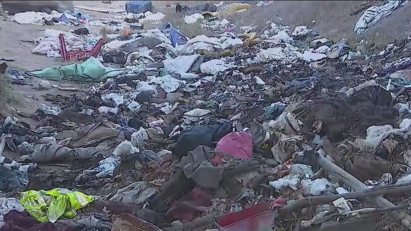 Residents ask for help cleaning up illegal dumping site near SR-905 in ...