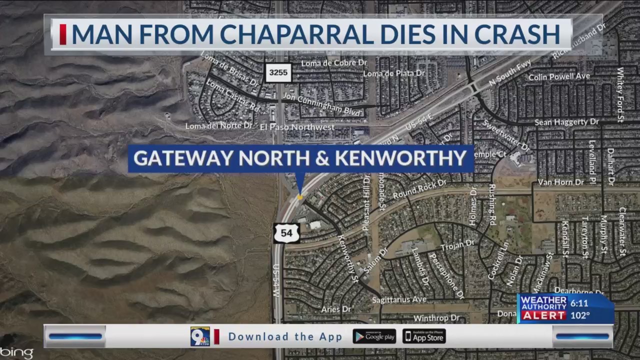 Chaparral man dies after crash in Northeast El Paso – KTSM 9 News