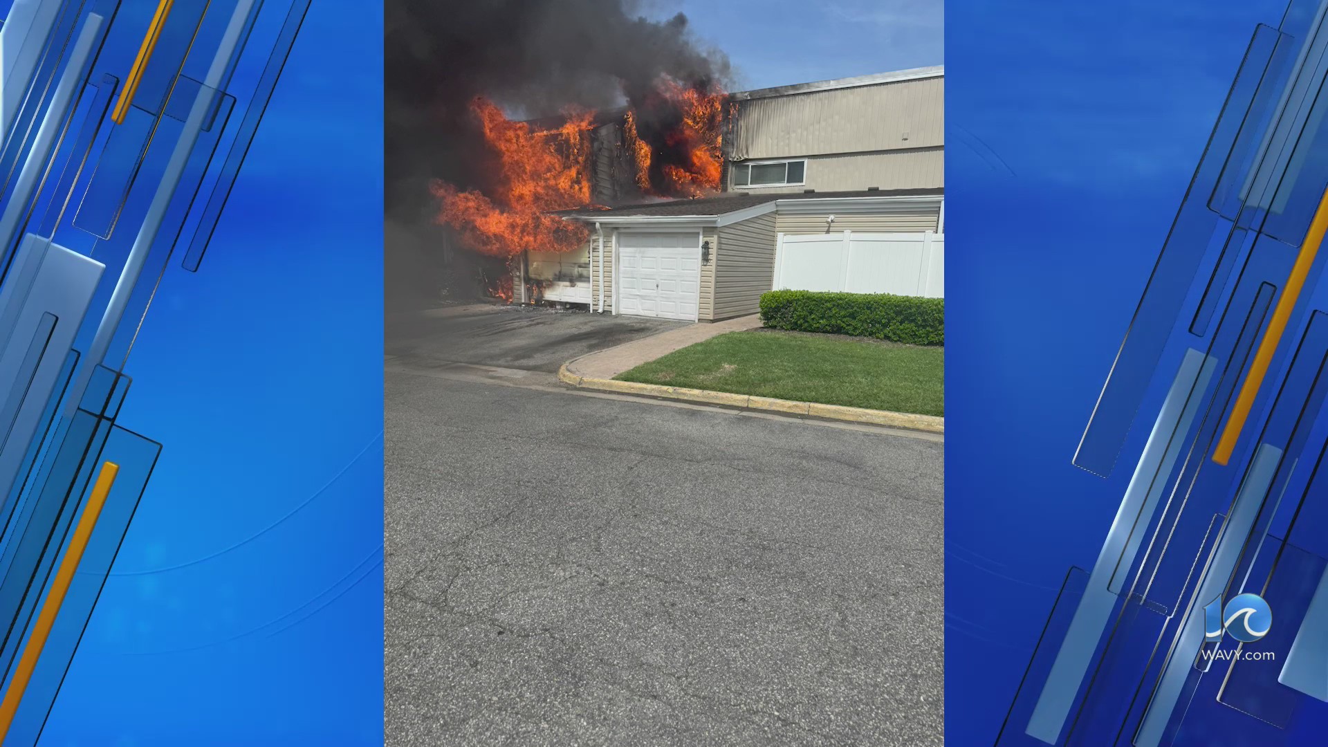 Newport News Fire Department respond to apartment fire – WAVY.com