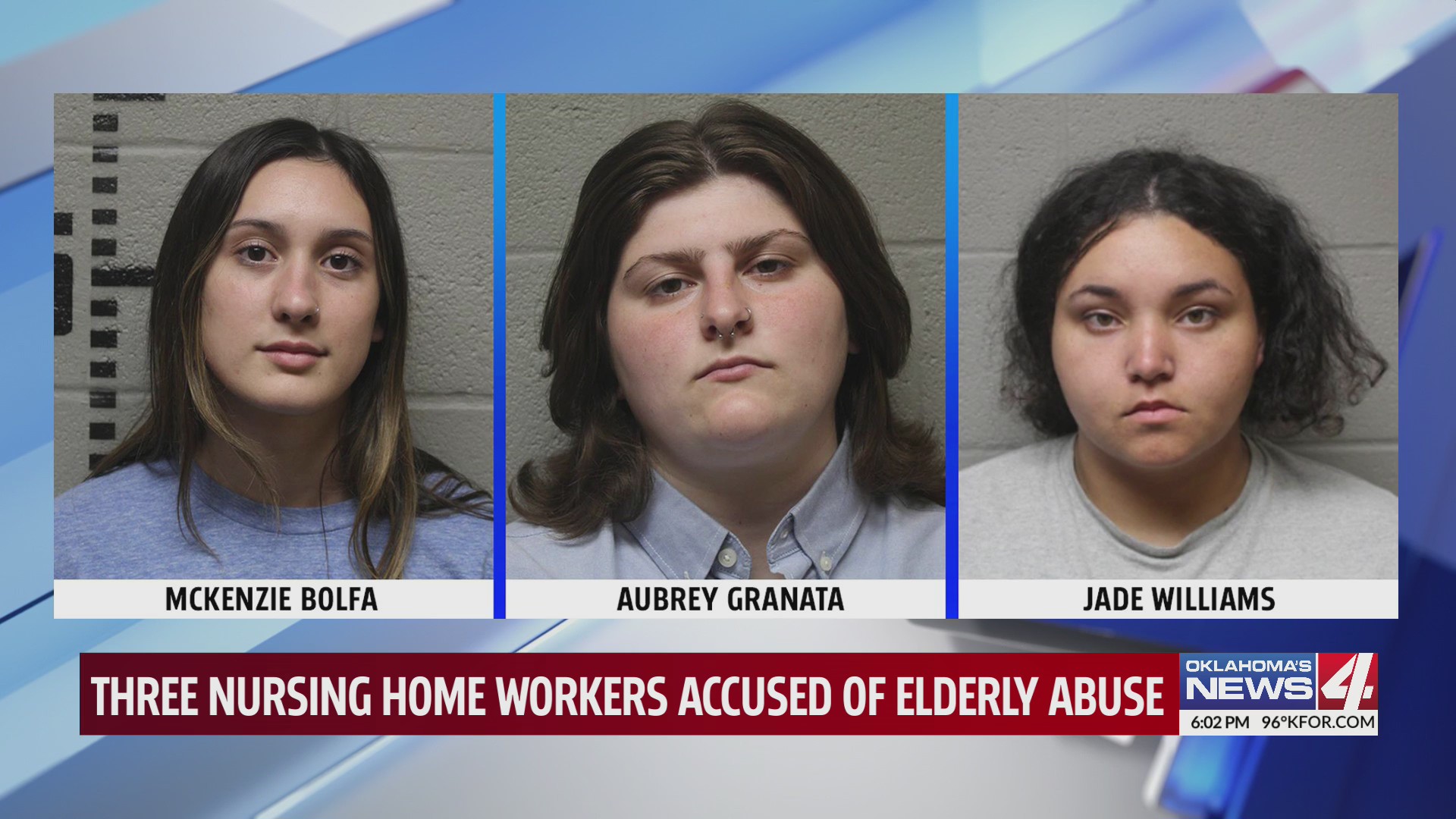 Three nursing home workers accused of elderly abuse – KFOR.com Oklahoma ...