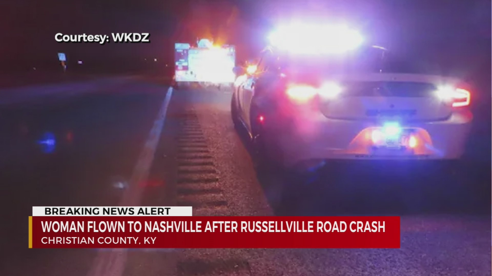 Woman flown to Nashville after crash in Christian County, KY – WKRN News 2