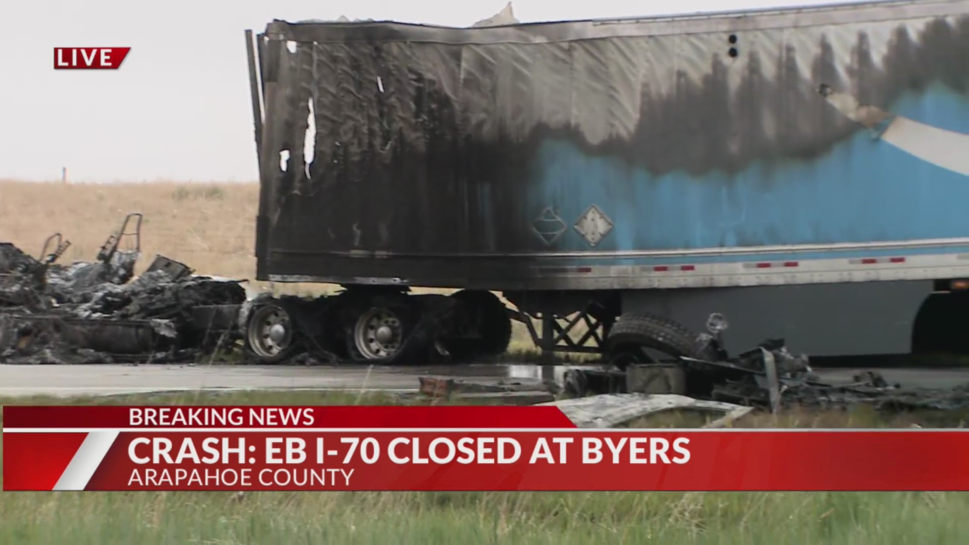 7 injured in crash between semi and SUV near Byers – FOX31 Denver