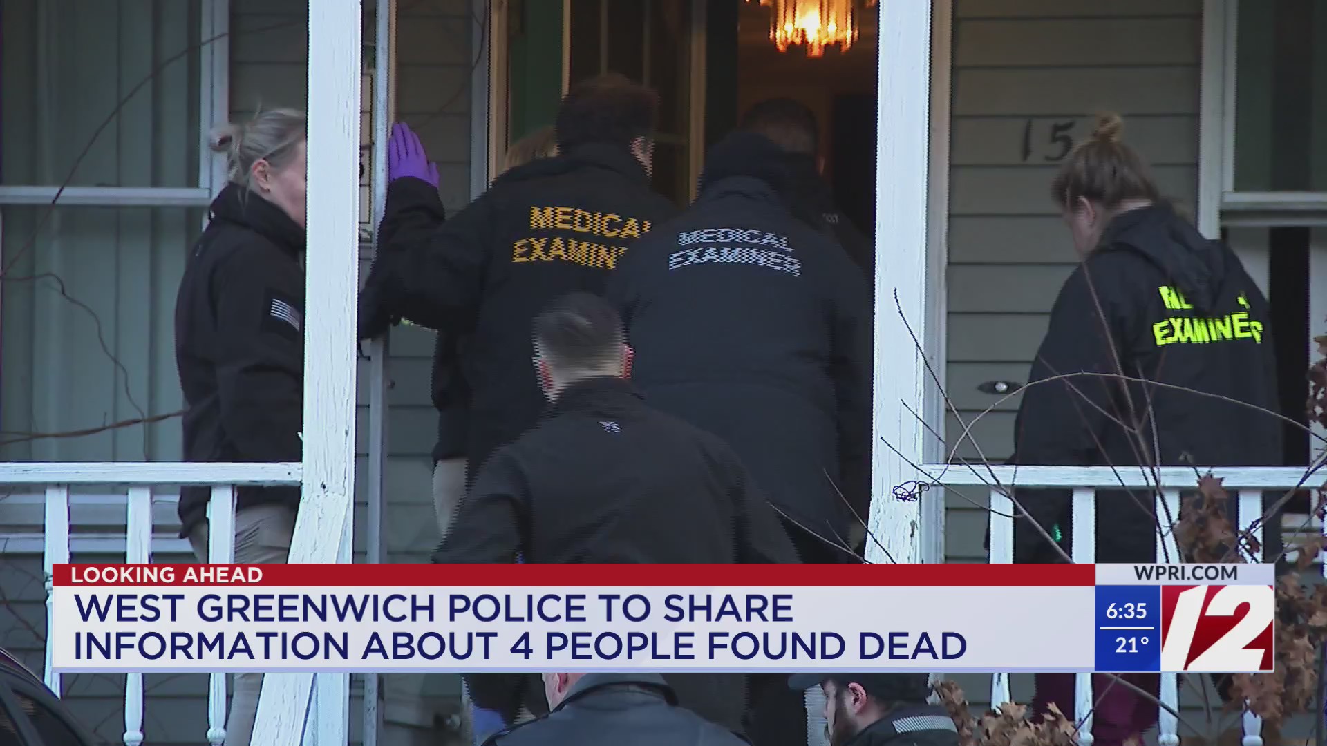 West Greenwich police holding 11 am update after 4 found dead inside ...