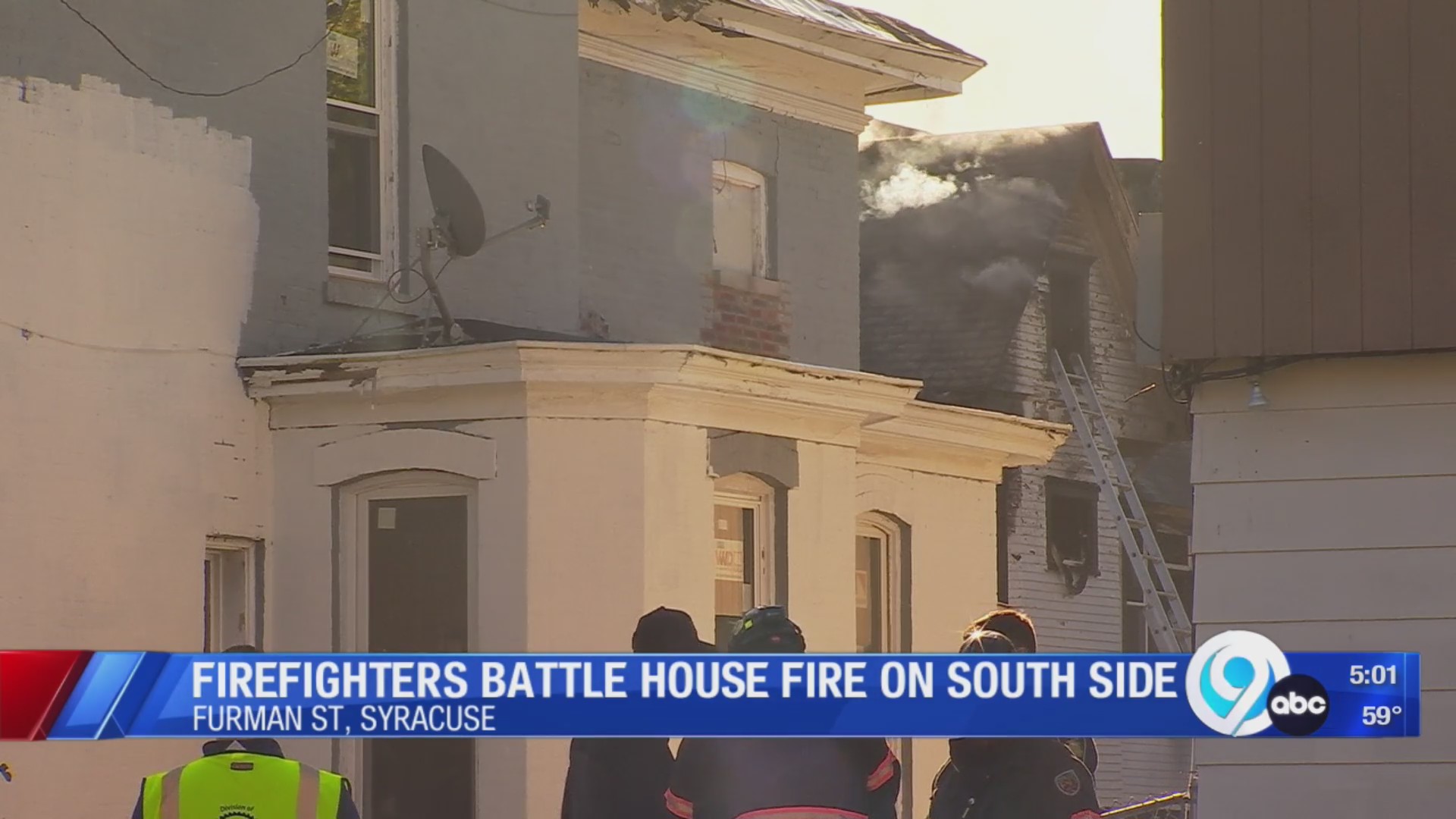 Firefighters battle house fire on south side – WSYR