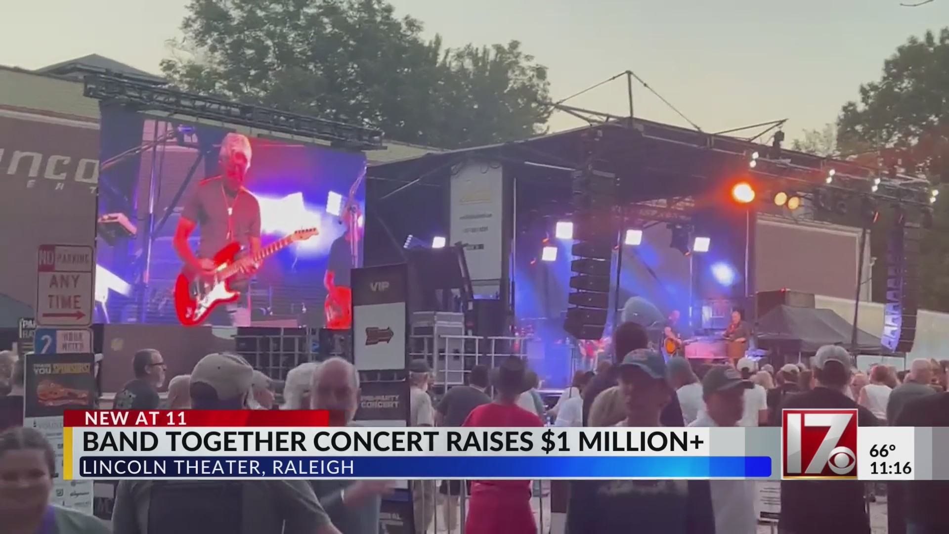 Raleigh Band Together concert raises over $1 million – CBS17.com