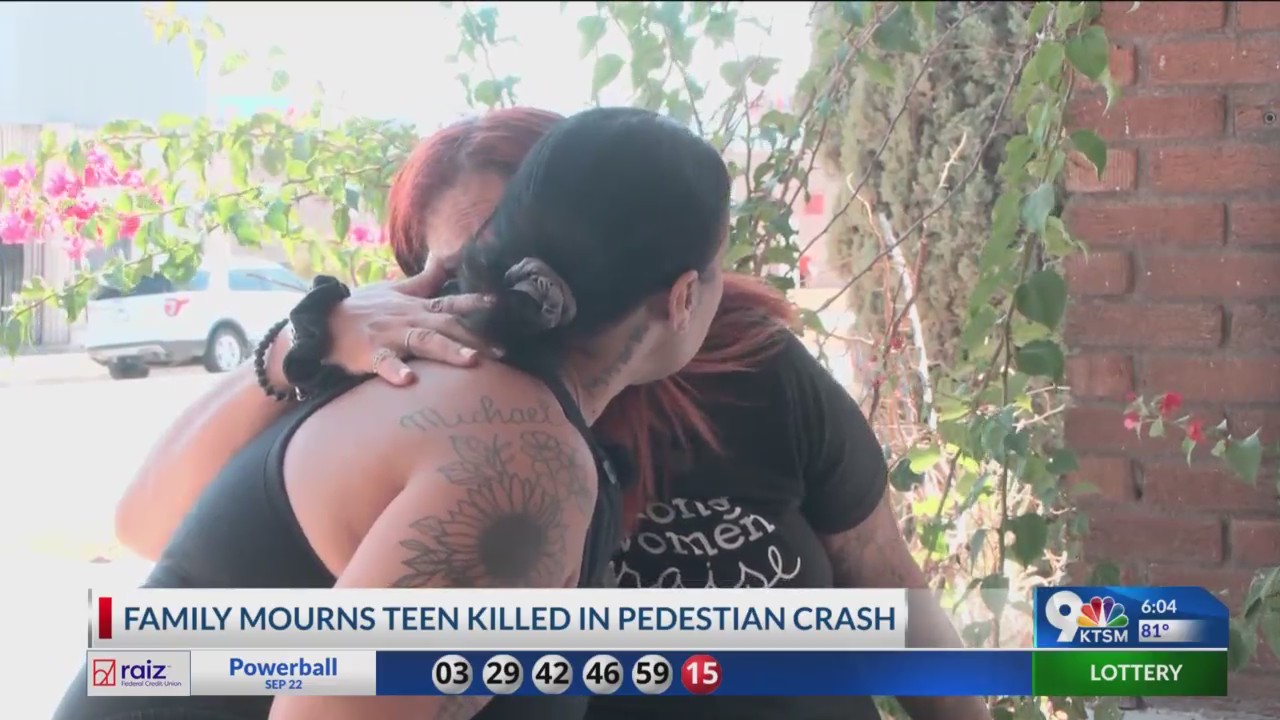 Family mourns teen killed in pedestrian crash – KTSM 9 News