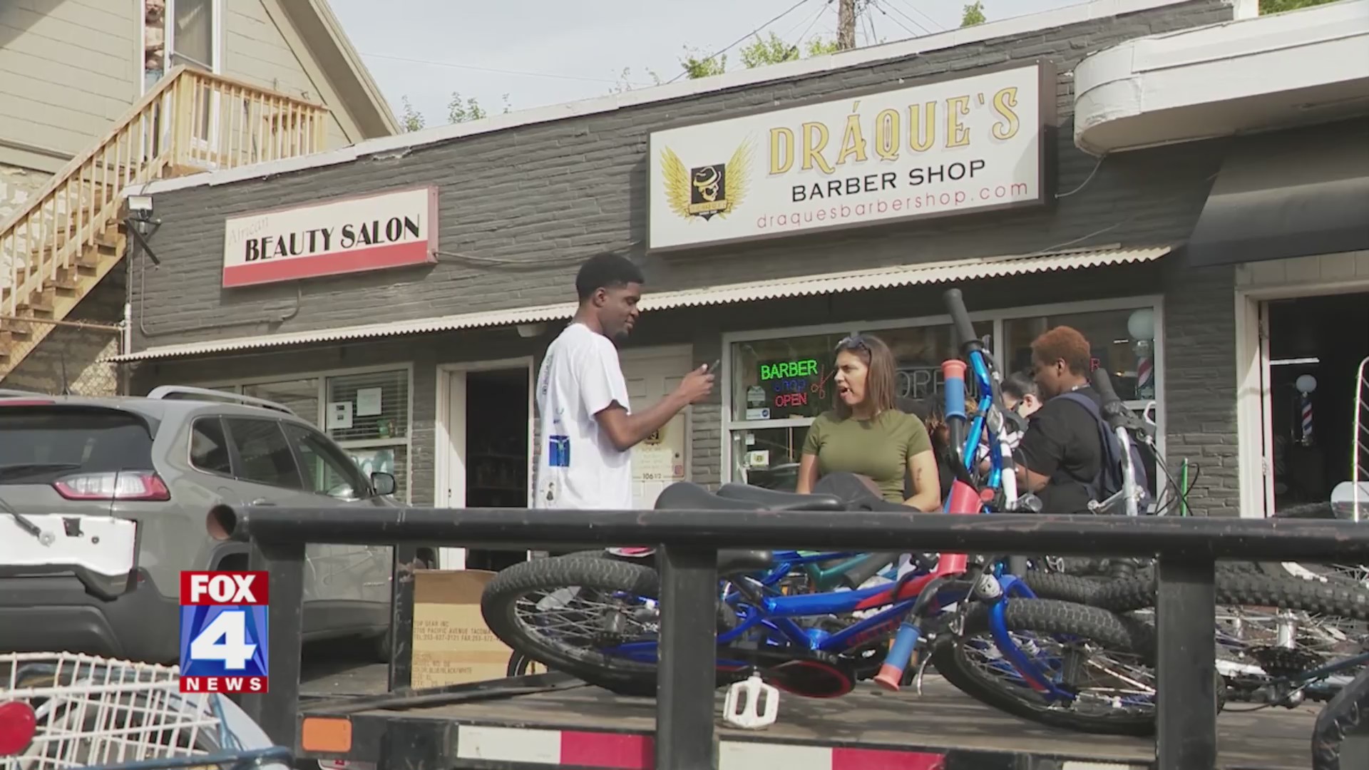 100 local kids recieve free bikes during Ride and Roll KC FOX 4