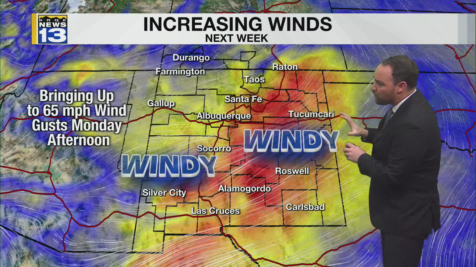 Rain and snow chances returns for parts of New Mexico – KRQE NEWS 13 ...