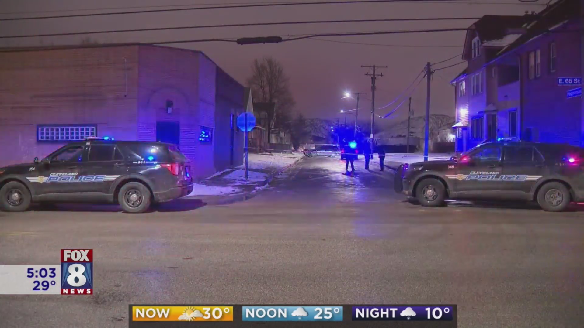 Person is custody after police follow snow tracks – Fox 8 Cleveland WJW