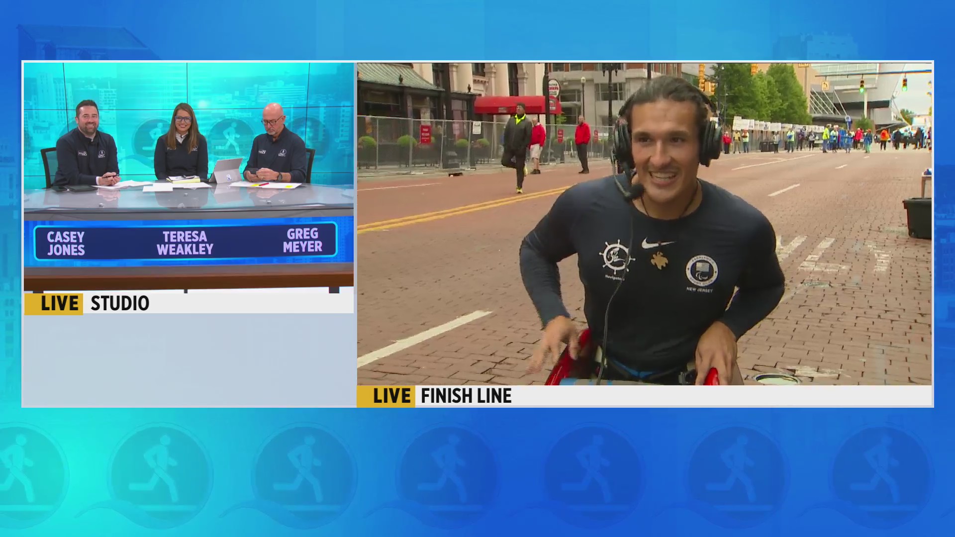 Miguel JimenezVergara wins the River Bank Run 25K wheelchair race KSNTV