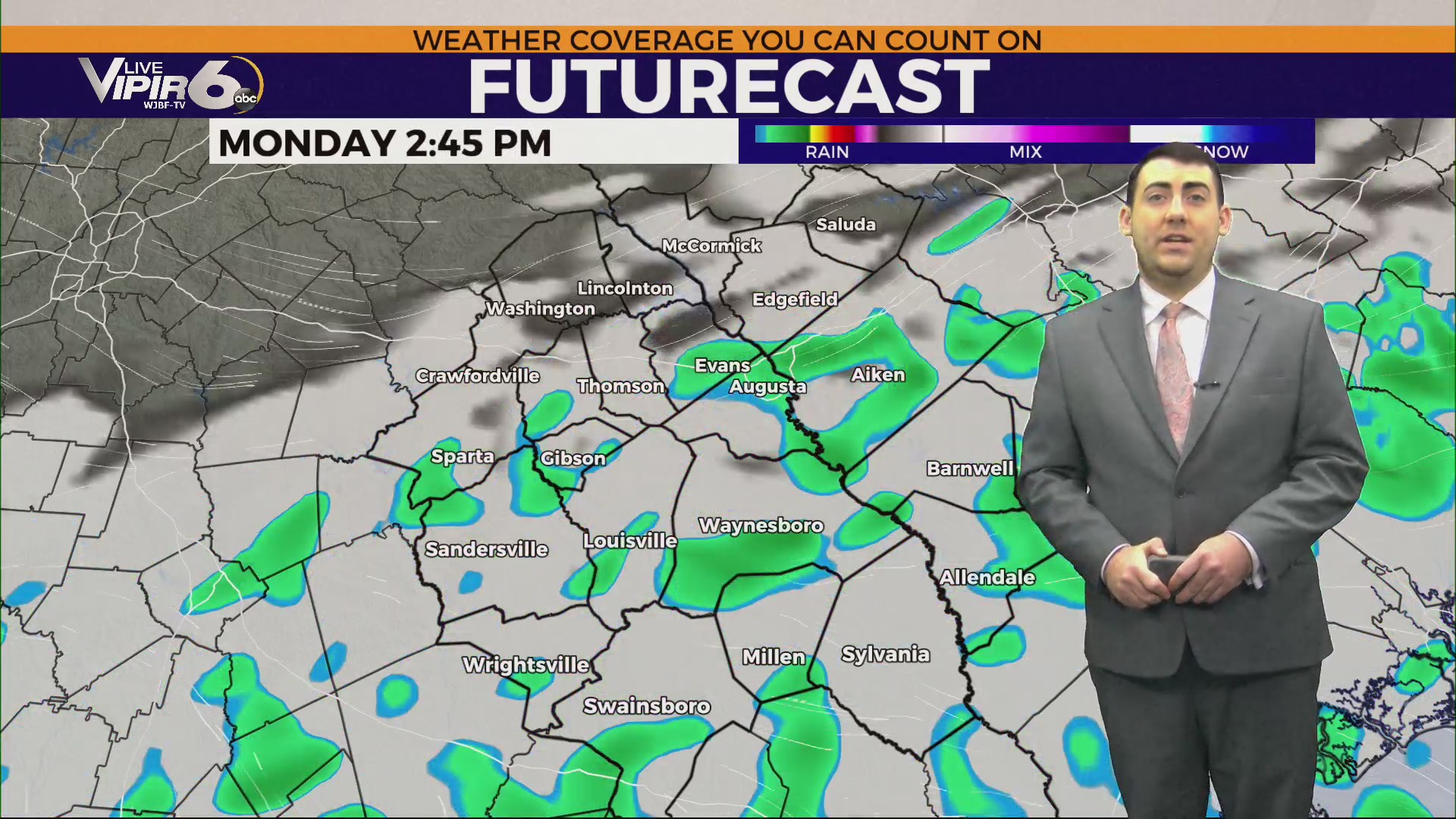 Roller coaster ride of weather ahead – WJBF
