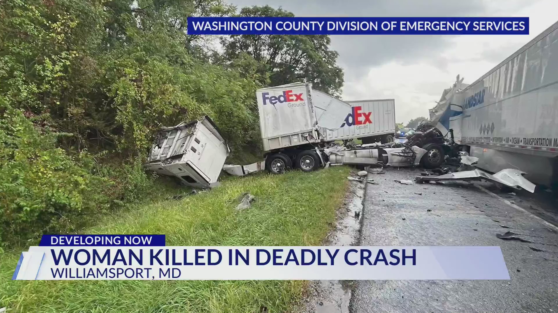 Woman Dies in Major Crash on I-81 in Washington County – DC News Now ...