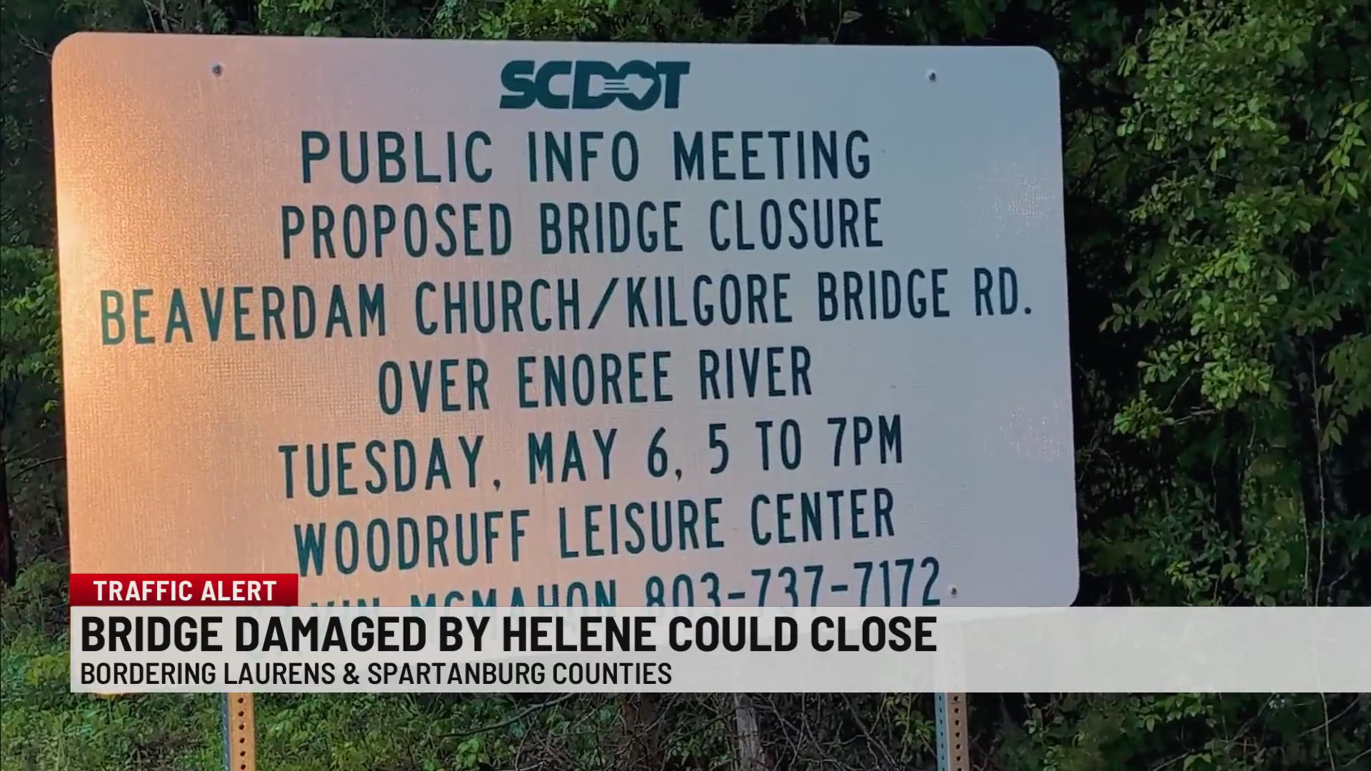 Damage from Hurricane Helene may close Upstate bridge permanently ...