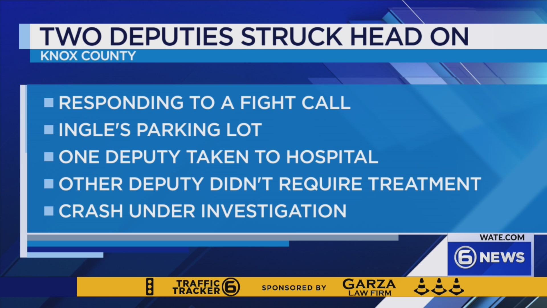 Knox County deputy injured in ‘serious’ crash in Halls – WATE 6 On Your ...