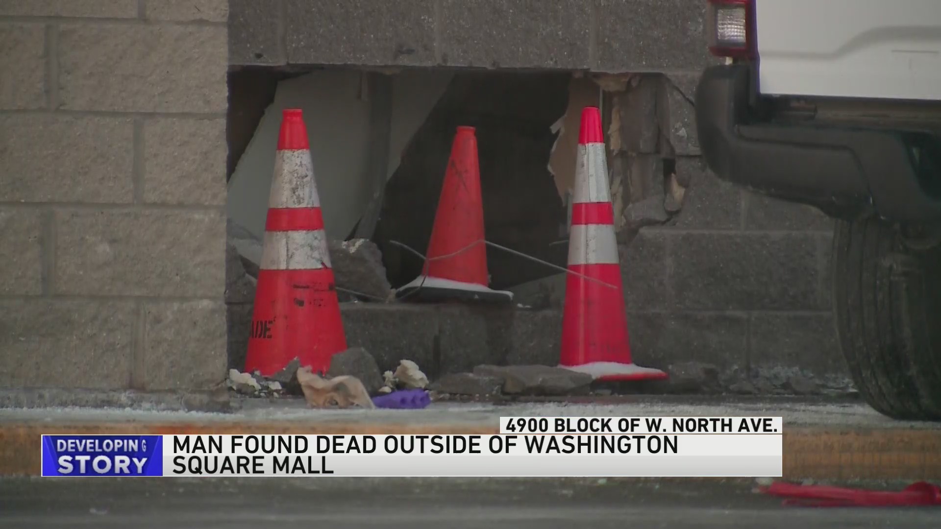 Man found dead after shooting, crash outside Washington Square Mall ...