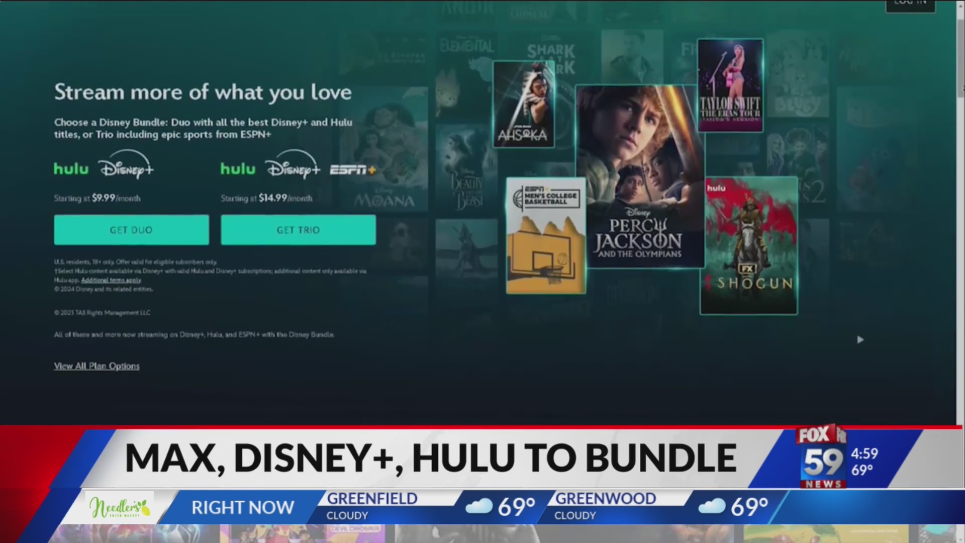 Disney+, Hulu, Max team up for streaming mega bundle – Fox 59