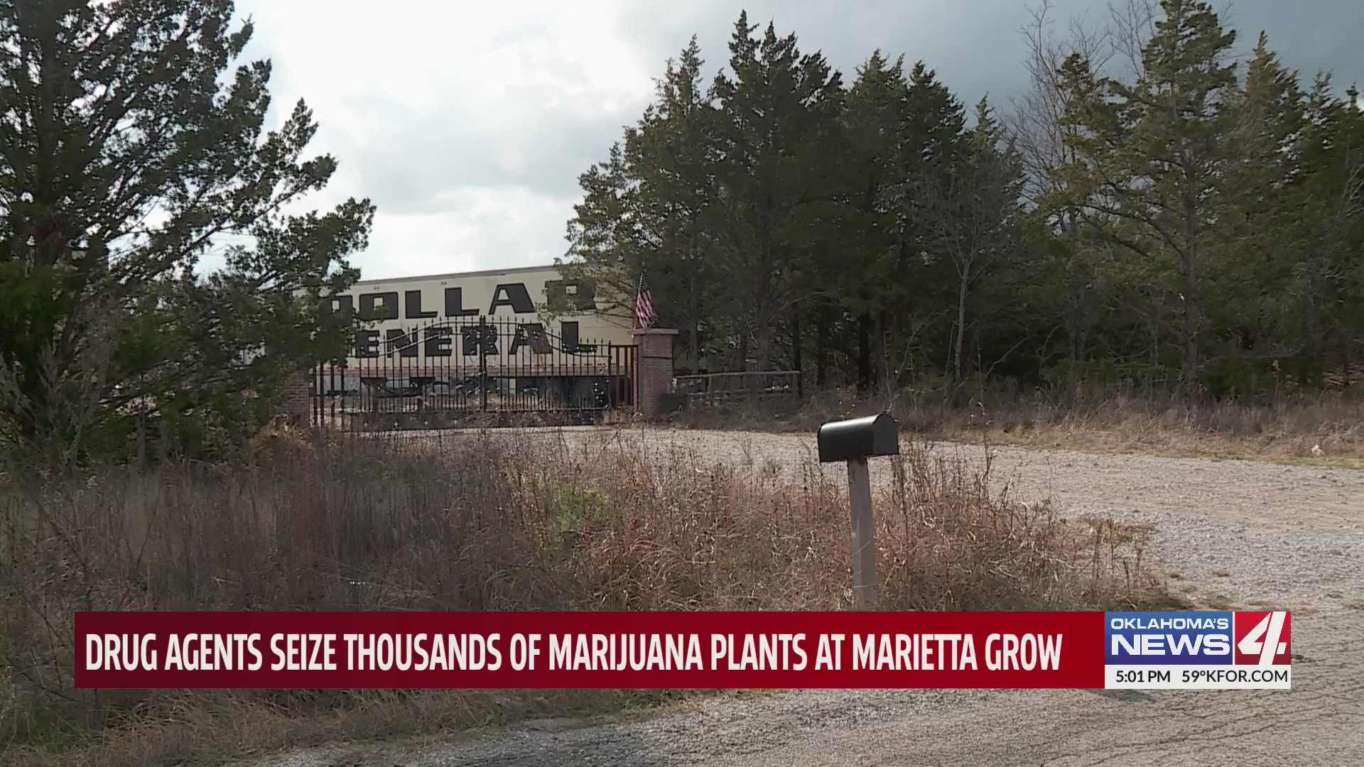Drug agents seize thousands of marijuana plants at Marietta grow – KFOR ...