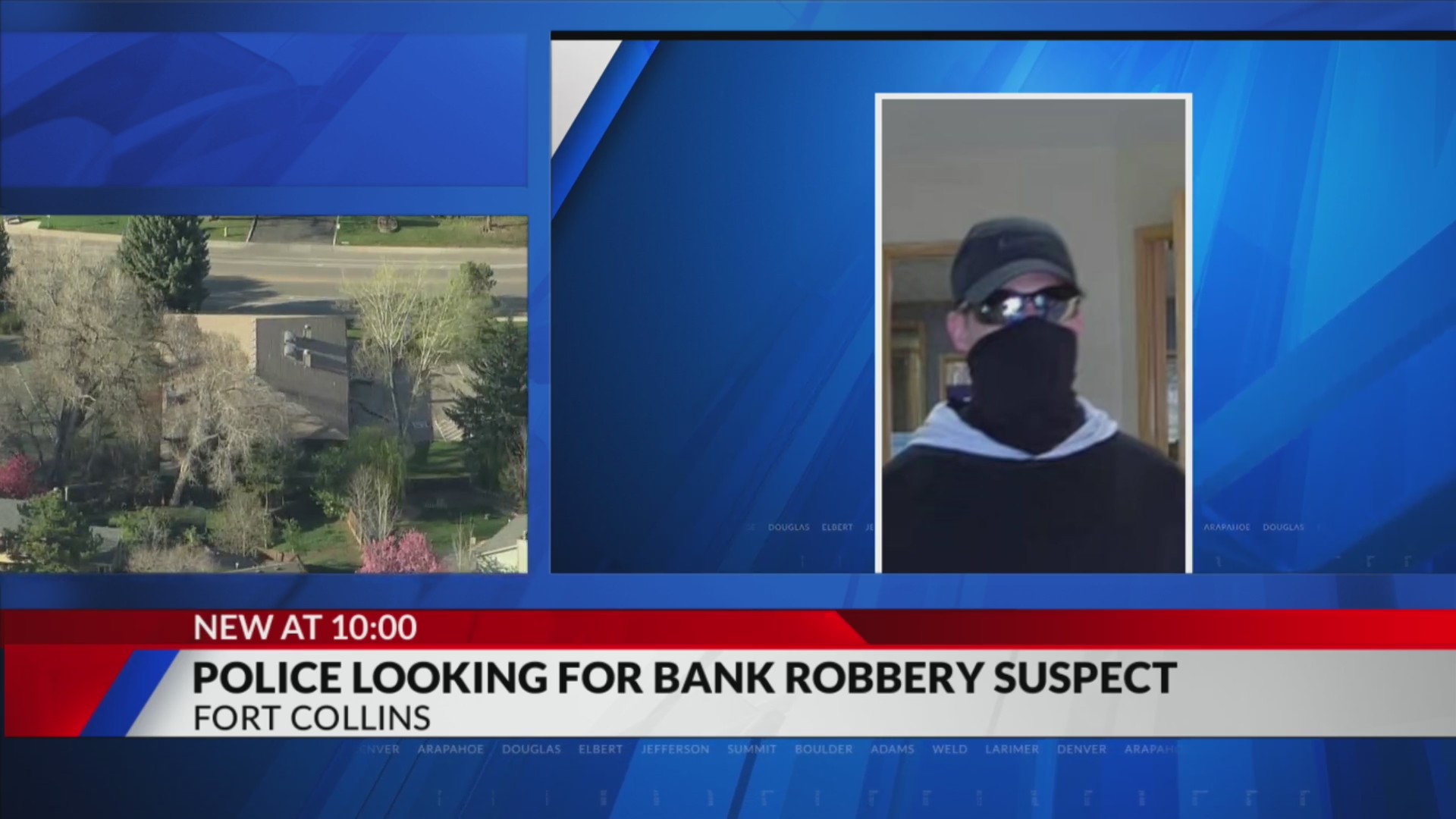 Suspect wanted in Fort Collins bank robbery – FOX31 Denver