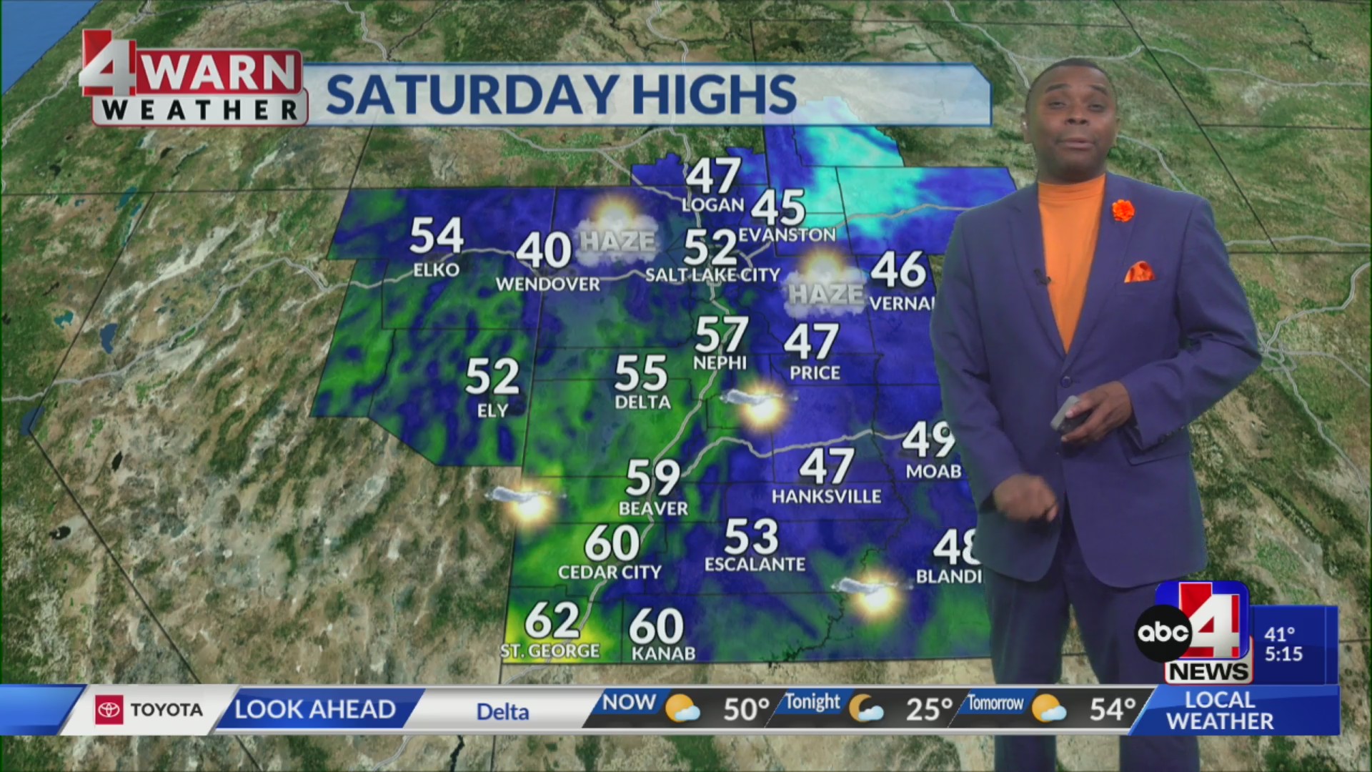 Inversion haze brings poor air quality into the weekend – ABC4 Utah