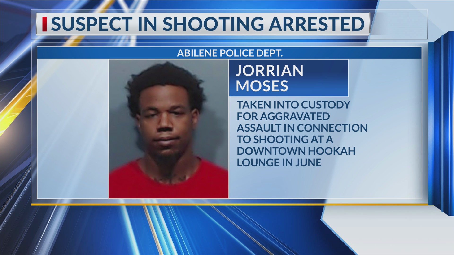 Suspect accused of shooting man at Abilene hookah lounge arrested ...