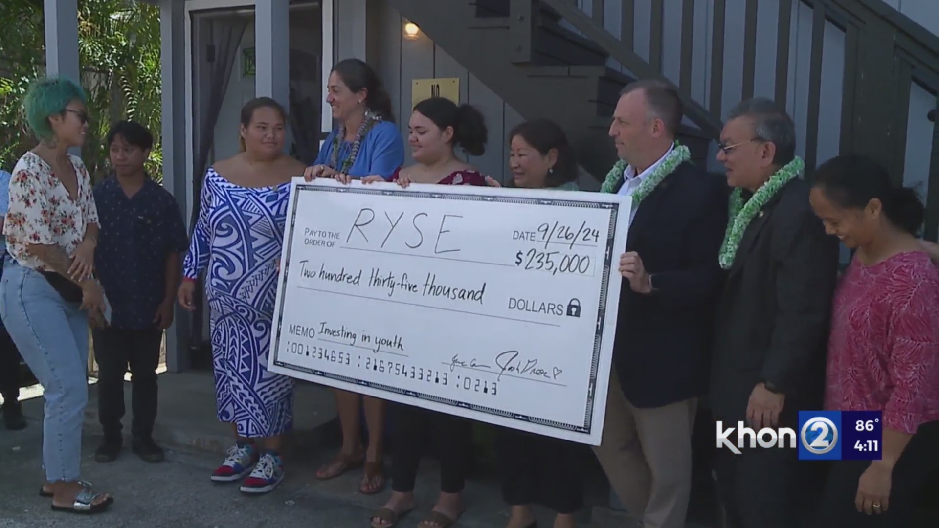 State provides 235,000 to support homeless youth services KHON2