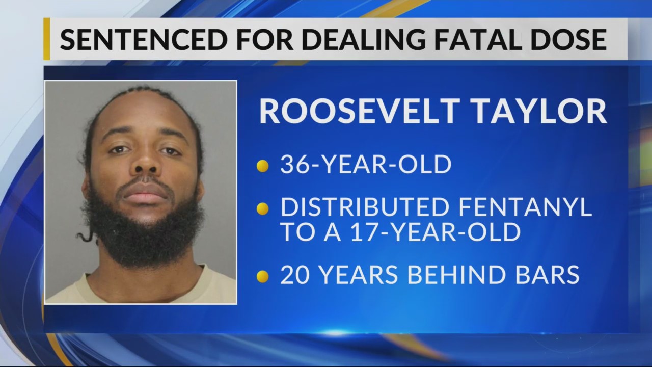 Green Bay man sentenced for dealing fatal dose of fentanyl to 17-year ...