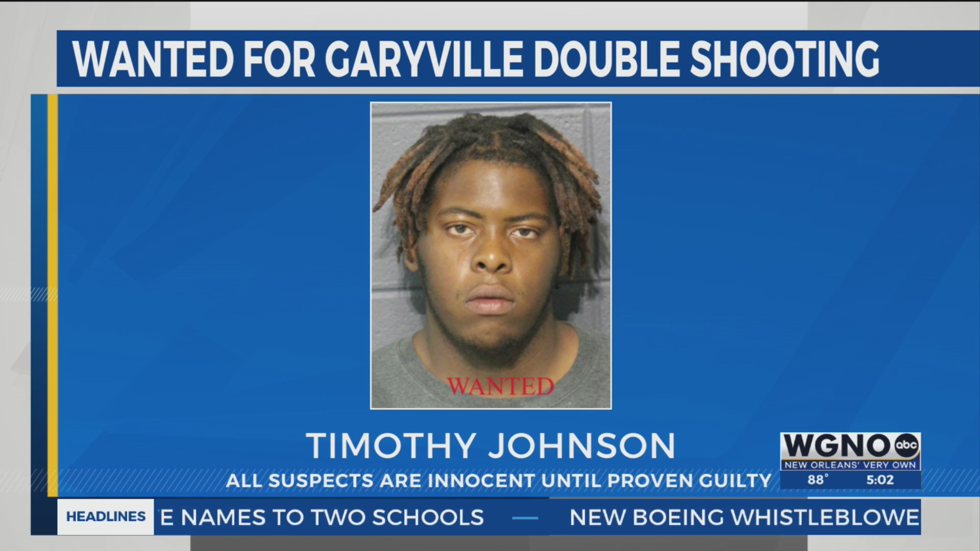 Man accused in Garyville deadly double shooting surrenders to St. John